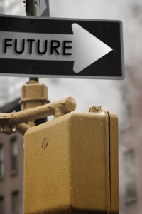 Future Street Sign - image by bigstock photo